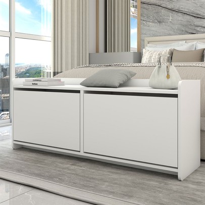 Sapateira Shoes 2 Portas Branco - Panorama Móveis