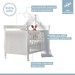 Quarto de Bebê Completo Manu 5 Portas 7 Gavetas 100% Mdf Branco - Tigus