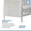 Quarto de Bebê Completo Manu 5 Portas 7 Gavetas 100% Mdf Branco - Tigus