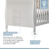 Quarto de Bebê Completo Gêmeos 5 Portas 6 Gavetas 100% Mdf Branco - Tigus