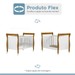 Quarto de Bebê Completo Gêmeos 5 Portas 6 Gavetas 100% Mdf Amadeirado/Branco - Tigus