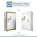 Quarto de Bebê Completo Gêmeos 5 Portas 6 Gavetas 100% Mdf Amadeirado/Branco - Tigus