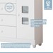 Quarto de Bebê Completo Lipe 5 Portas 7 Gavetas 100% Mdf Branco - Tigus