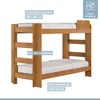 Quarto Infantil Completo Théo 4 Portas 3 Gavetas 100% Mdf Amadeirado - Tigus
