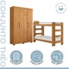 Quarto Infantil Completo Théo 4 Portas 3 Gavetas 100% Mdf Amadeirado - Tigus