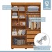 Quarto Infantil Completo Théo 4 Portas 3 Gavetas 100% Mdf Amadeirado - Tigus