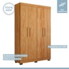 Quarto Infantil Completo Théo 4 Portas 3 Gavetas 100% Mdf Amadeirado - Tigus