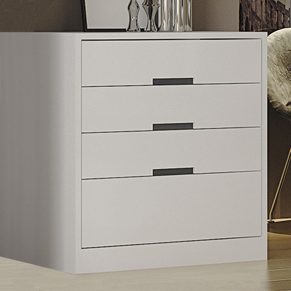 Cômoda 4 Gavetas Dormitório Gold S824 Branco Brilho - Kappesberg