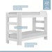 Quarto Infantil Completo Théo 4 Portas 3 Gavetas 100% Mdf Branco - Tigus