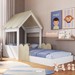Cama Infantil Montessoriana Casinha Carvalho/Araguaia - Completa Móveis