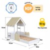 Cama Infantil Montessoriana Casinha Carvalho/Araguaia - Completa Móveis