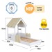 Cama Infantil Montessoriana Casinha Carvalho/Araguaia - Completa Móveis