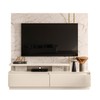 Estante para TV Até 75 Polegadas New Apolo 2 Gavetas Calacata/Off White - Madetec