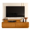 Estante para TV Até 75 Polegadas New Apolo 2 Gavetas Cinamomo/Off White - Madetec