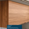 Cozinha Completa Proença 7 Portas 7 Gavetas com Vidro Dp2705mf Nogueira/Nude Prime Tx - Demóbile