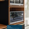 Cozinha Completa Proença 9 Portas 8 Gavetas com Vidro Dp3101mf Nogueira/Carbono Prime Tx - Demóbile