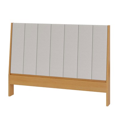 Cabeceira Queen Estofada Tw18 Freijó/Liso - Dalla Costa