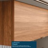 Cozinha Completa Proença 12 Portas 9 Gavetas com Vidro Dp3701mf Nogueira/Nude Prime Tx - Demóbile