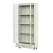 Cristaleira 2 Portas 1 Gaveta 100% Mdf Off White/Gold C58 - Pradel