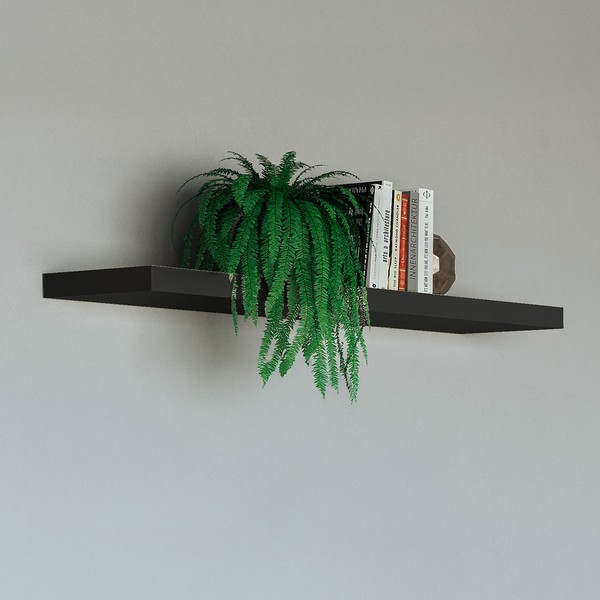 Prateleira Tb222 Jj 1 Prateleira Preto Fosco - Dalla Costa