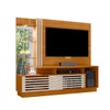 Estante para TV Até 60 Polegadas Stock Plus 2 Portas Cinamomo/Off White - Pnr Móveis
