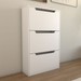 Sapateira 6 Portas para 24 Pares Sapato Branco - Panorama Móveis