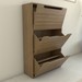 Sapateira 6 Portas para 24 Pares Sapato Amêndoa - Panorama Móveis
