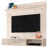 Painel para TV Até 55 Polegadas Stock 2 Portas Sublime Calacata/Off White - Pnr Móveis