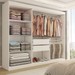Guarda-Roupa Casal Harvard 3 Portas 2 Gavetas com Espelho 100% Mdf Branco - Panorama Móveis