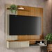 Painel para TV Até 65 Polegadas Bronco 1 Porta Cumaru/Opala - Pnr Móveis
