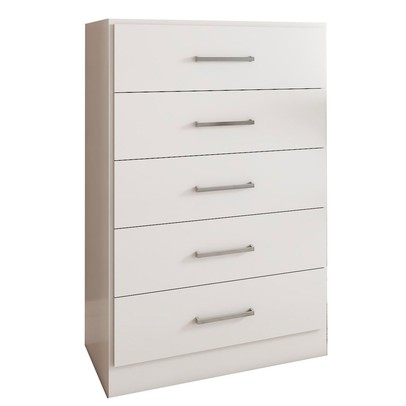 Cômoda Angra 5 Gavetas Branco - Panorama Móveis