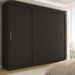 Guarda-Roupa Casal Harvard 3 Portas 2 Gavetas 100% Mdf Preto - Panorama Móveis
