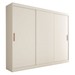 Guarda-Roupa Casal Harvard 3 Portas 2 Gavetas 100% Mdf Mdf Branco - Panorama Móveis