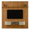 Painel para TV Até 75 Polegadas Bugatti 2 Portas 2 Prateleiras Cumaro/Opala - Madetec
