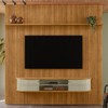 Painel para TV Até 75 Polegadas Bugatti 2 Portas 2 Prateleiras Cumaro/Opala - Madetec