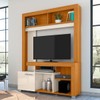Estante para TV Até 50 Polegadas Flavia 1 Porta Cinamomo/Off White - Madetec
