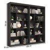 Estante para Livros 8 Prateleiras Onix Tx Cj-005 - Hecol Móveis