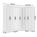 Guarda-Roupa Casal Modulado Paris 9 Portas 2 Gavetas Branco - Maxel