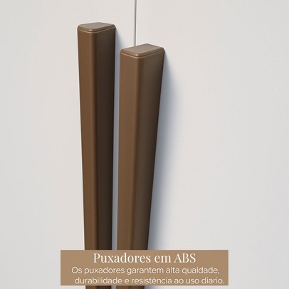 Guarda-Roupa Casal Modulado Paris 9 Portas 2 Gavetas Branco - Maxel