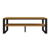 Rack para TV Até 55 Polegadas Innovare 1 Prateleira Preto/Nature - Art Panta