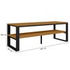 Rack para TV Até 55 Polegadas Innovare 1 Prateleira Preto/Nature - Art Panta