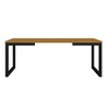 Mesa de Centro Innovare Preto/Nature - Art Panta