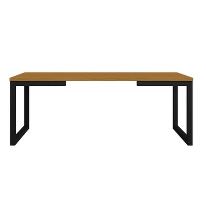 Mesa de Centro Innovare Preto/Nature - Art Panta