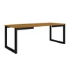 Mesa de Centro Innovare Preto/Nature - Art Panta