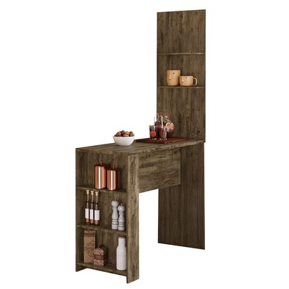 Bancada de Cozinha Nara 5 Prateleiras Itaúna - Pnr Móveis