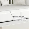 Cama Infantil Bicama Maria 2 Gavetas 100% Mdf Branco - Móveis Peroba