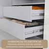 Guarda-Roupa Casal Modulado Paris 11 Portas 4 Gavetas Cinamomo/Off White - Maxel