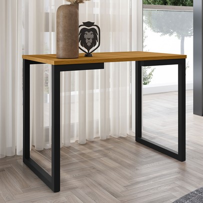 Mesa de Canto Innovare Preto/Nature - Art Panta