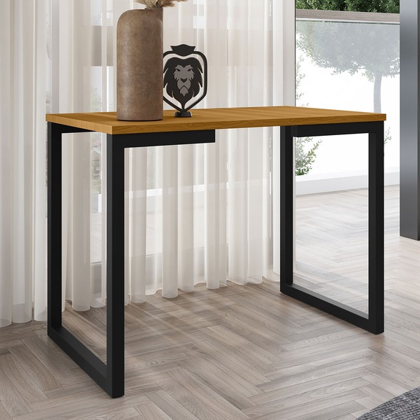 Mesa de Canto Innovare Preto/Nature - Art Panta