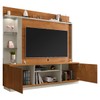 Estante para TV Até 65 Polegadas Brunner 2 Portas Naturalle/Off White - Pnr Móveis